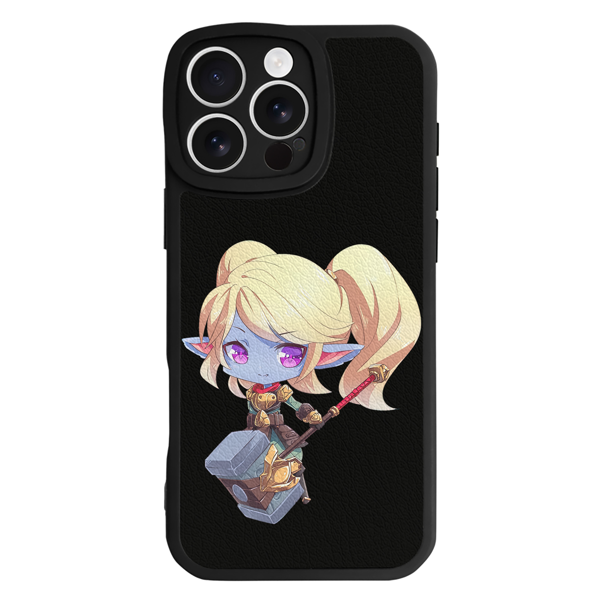 リーグ・オブ・レジェンド League of Legends LOL 【iPhone 16シリーズ対応】シリコンスマホケース（レザー調） 材質：シリコン